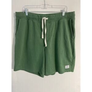 Life is Good shorts men’s size XL green lounge pockets casual comfy everyday